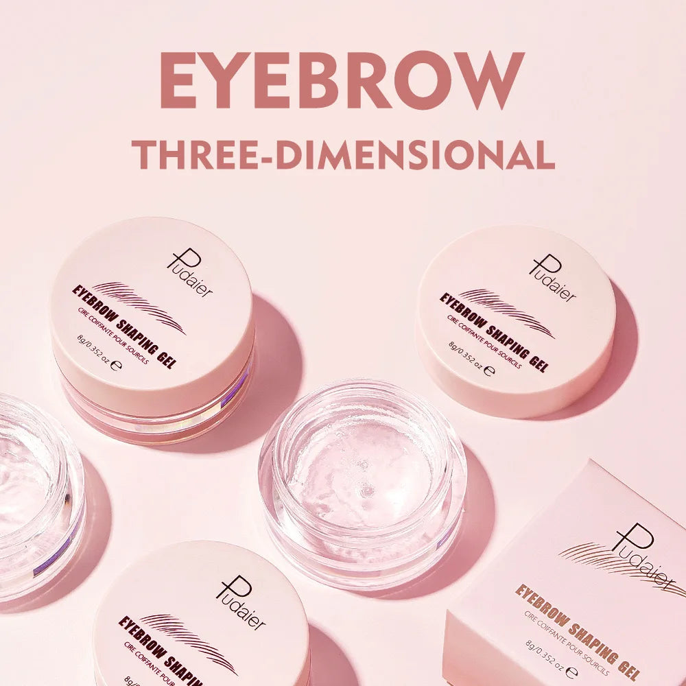 Waterproof eyebrow cream fast drying makeup long-lasting three-dimensional hold natural wild eyebrow balm eyebrow styling cream