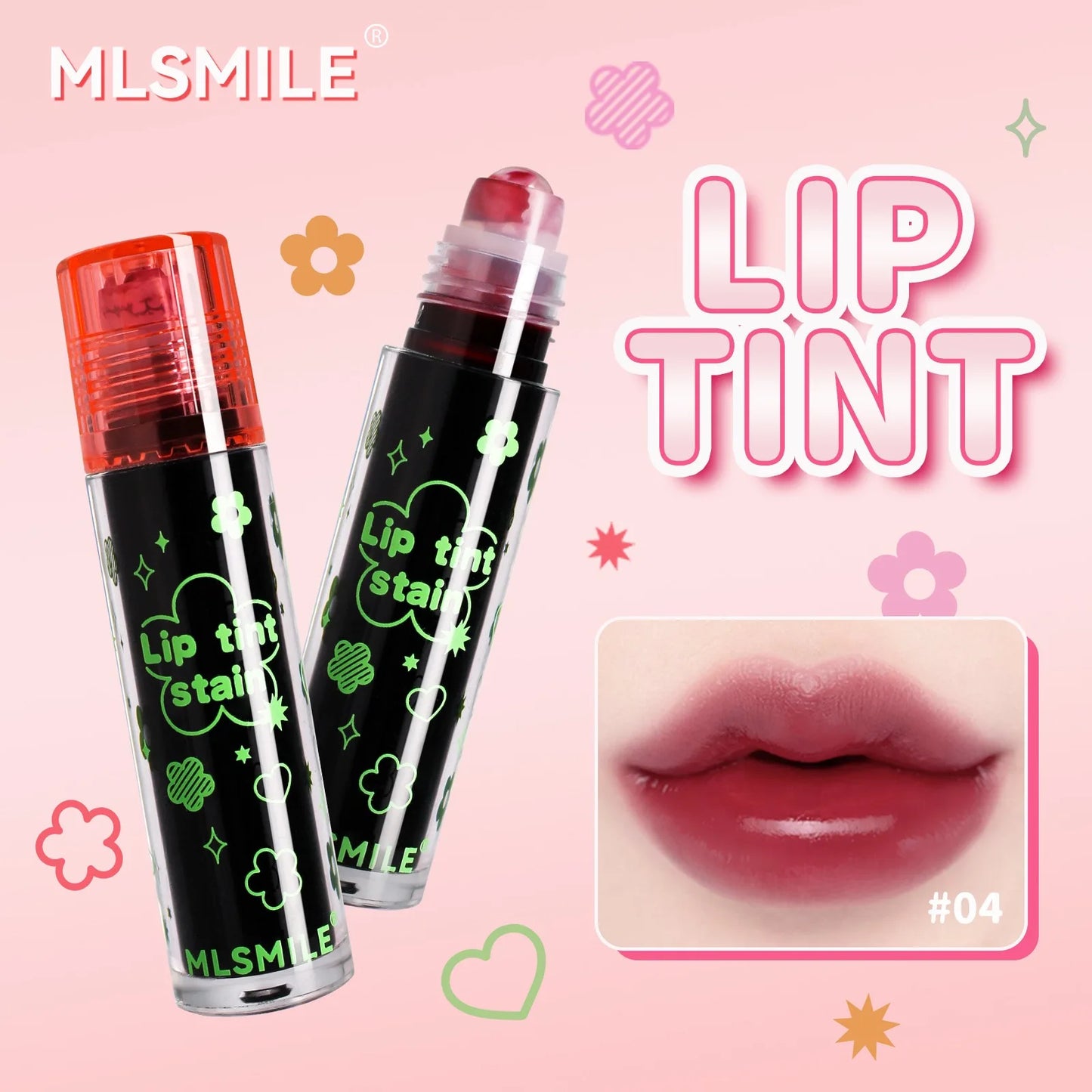 8 colors roller lip oil moisturizing glossy lip gloss long-lasting non-sticky transparent lip oil moisturizing lipstick