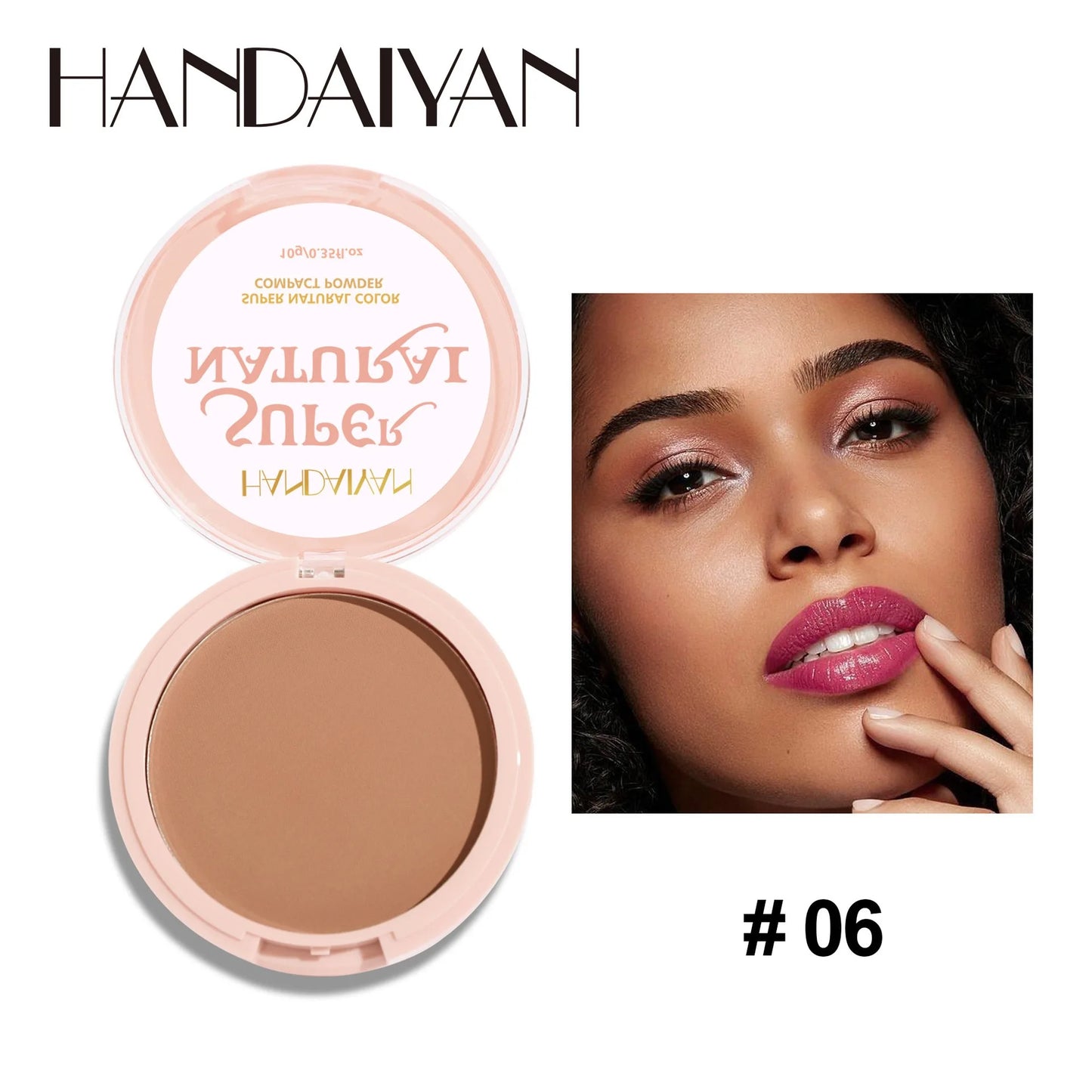 8 colors matte powder lasting makeup 24 hours oil control concealer waterproof natural powder foundation setting powder