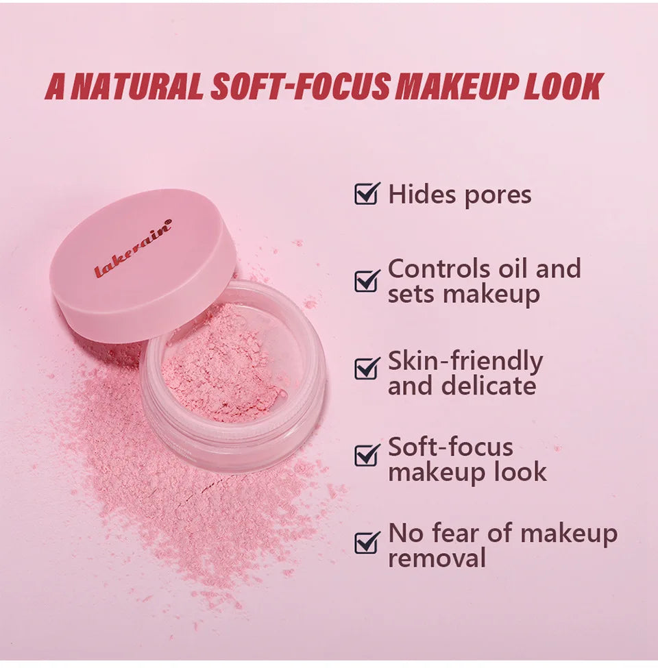Flawless Setting Powder Long-lasting Setting Oil Control Waterproof Long-lasting Concealer Matte Natural Setting Powder