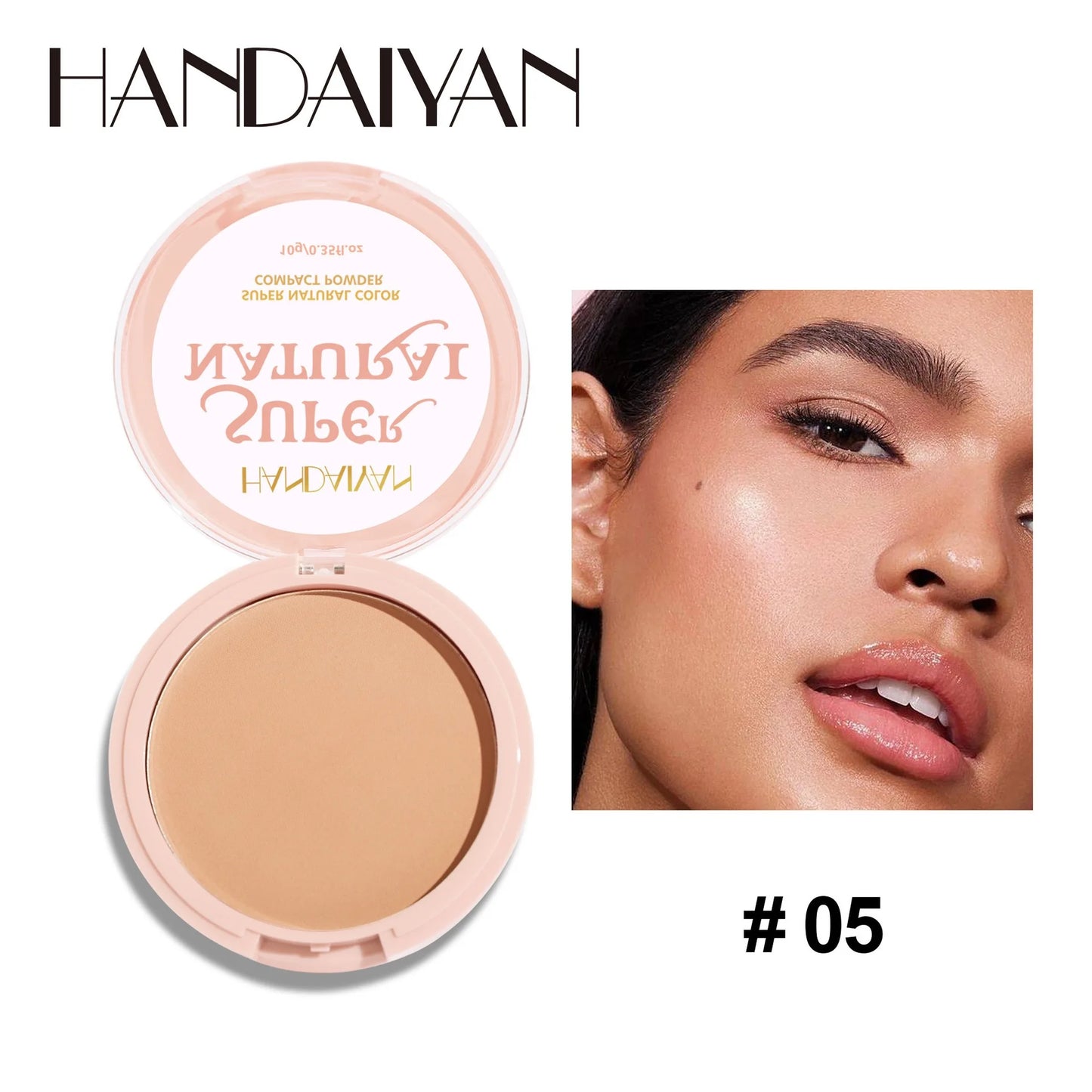 8 colors matte powder lasting makeup 24 hours oil control concealer waterproof natural powder foundation setting powder