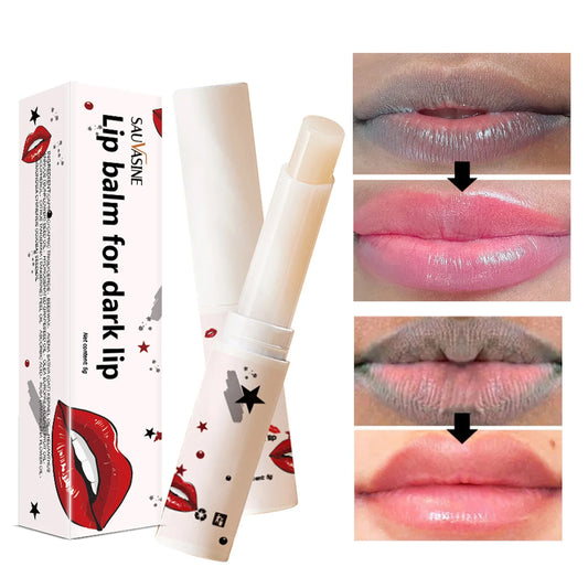 Lip balm to remove dark lip lines reduce melanin glossy ointment moisturizing cream lip care beauty health cosmetics