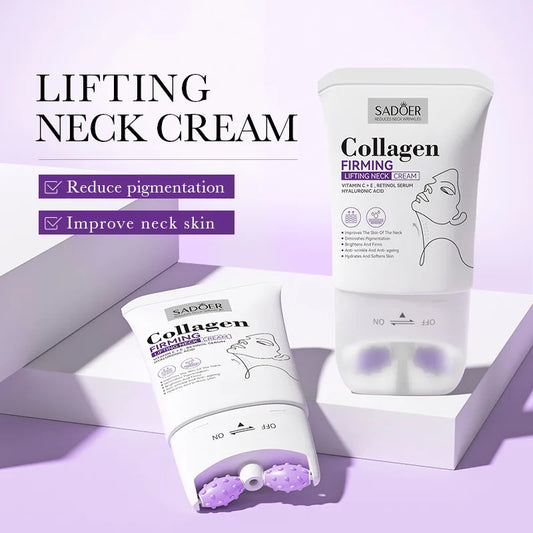 Collagen neck cream face lifting and firming eliminate neck wrinkles moisturizing neck cream fine line moisturizing cream