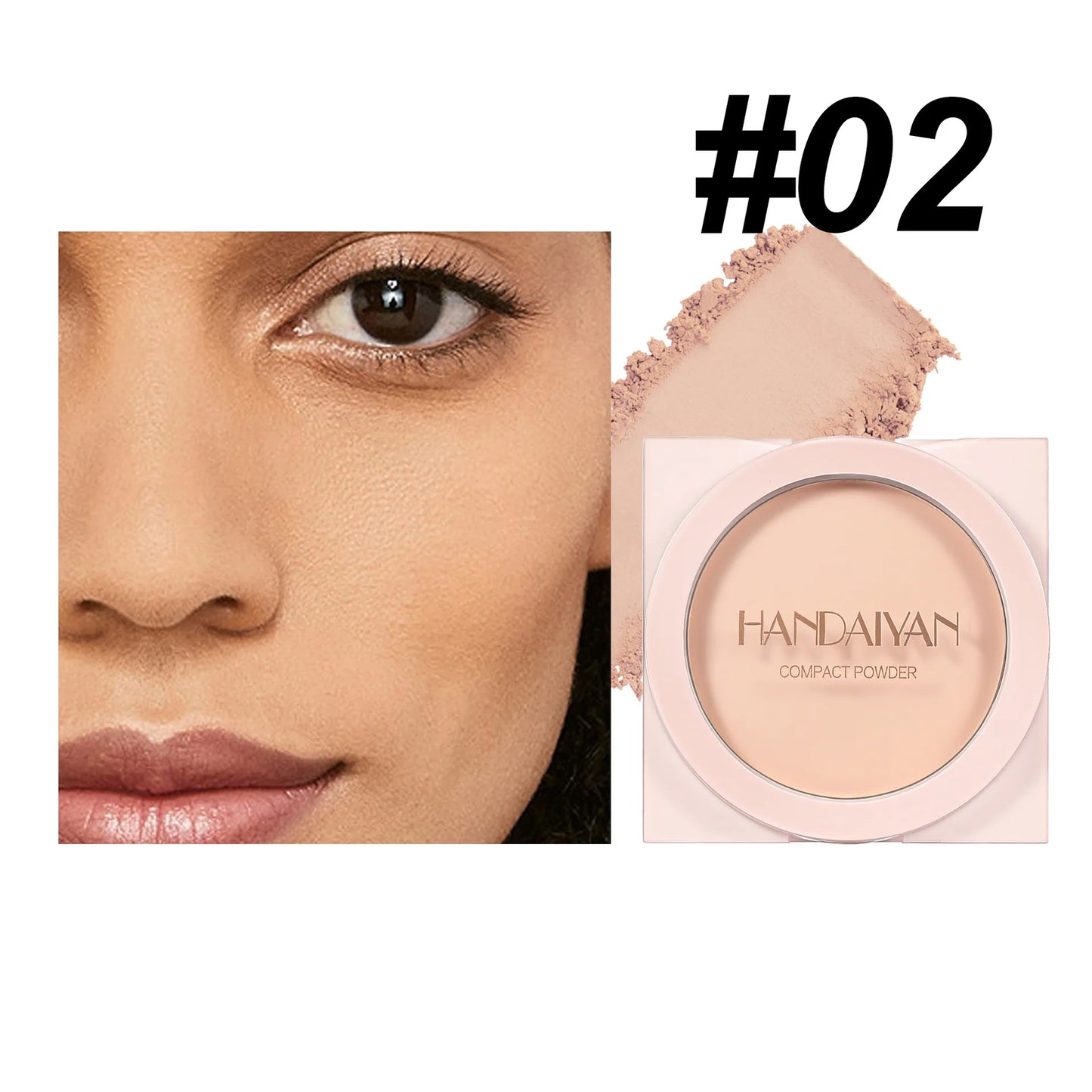 Setting powder concealer waterproof oil control no makeup long-lasting makeup control powder skin-friendly natural cosmetics