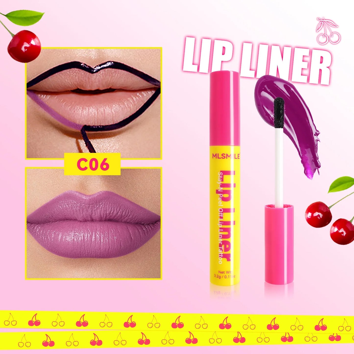 6 Color Peel Off Liquid Lipstick Long-Lasting Natural Matte Lip Glaze Lipstick Sexy Makeup Lip Mask Cosmetics