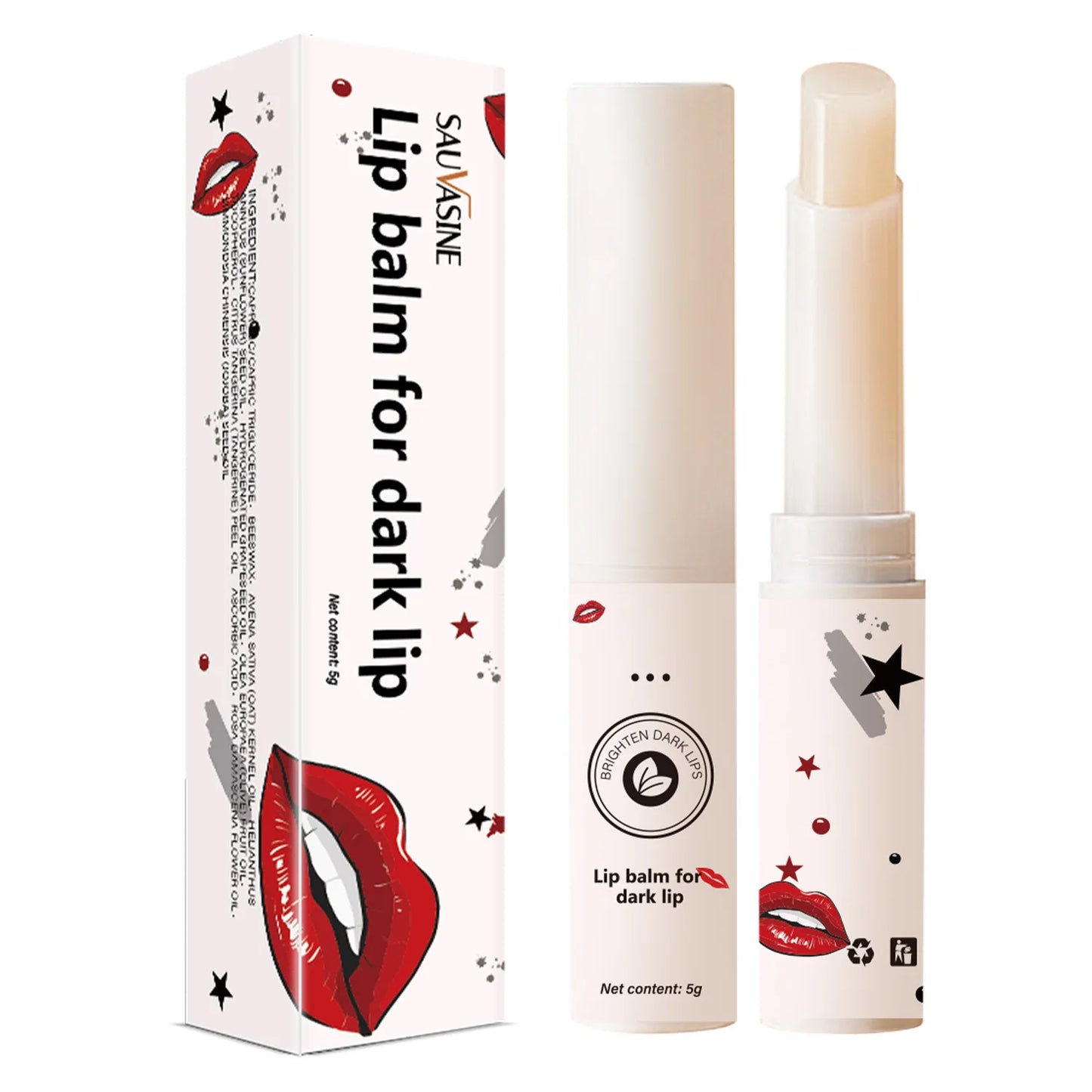 Lip balm to remove dark lip lines reduce melanin glossy ointment moisturizing cream lip care beauty health cosmetics