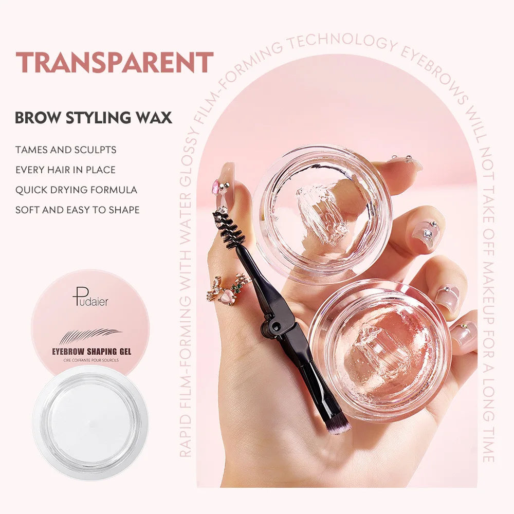 Waterproof eyebrow cream fast drying makeup long-lasting three-dimensional hold natural wild eyebrow balm eyebrow styling cream