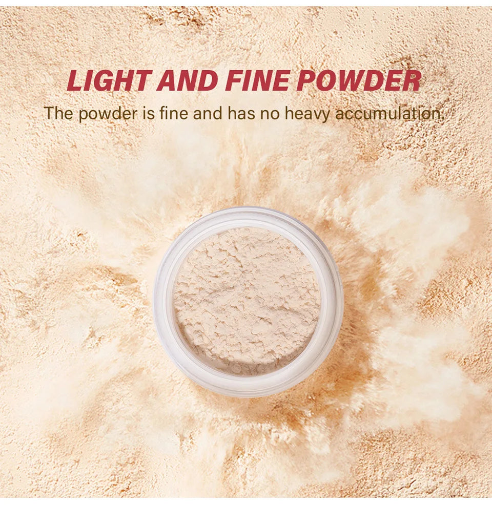 Flawless Setting Powder Long-lasting Setting Oil Control Waterproof Long-lasting Concealer Matte Natural Setting Powder