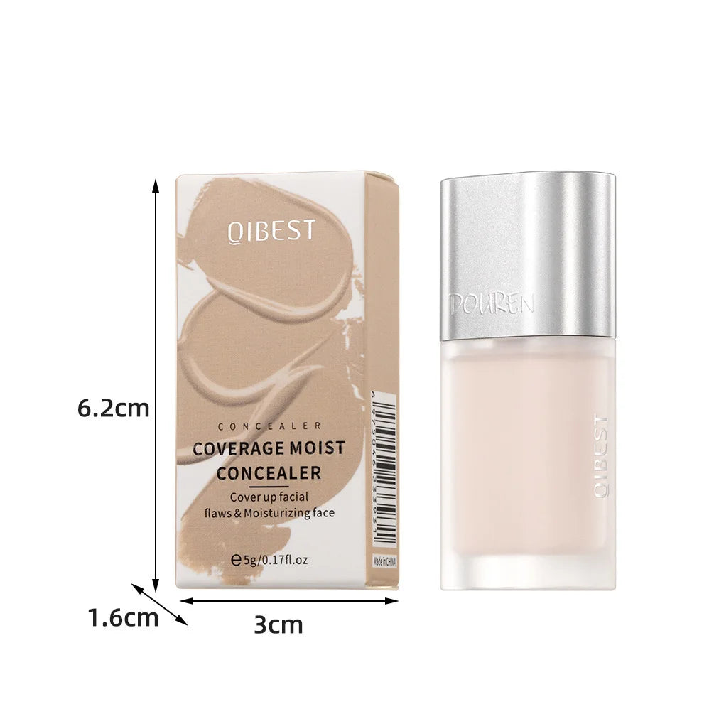 Waterproof Concealer Cream Long Lasting Brighten Face Concealer Foundation Full Coverage Dark Circles Concealer Blush Cream.