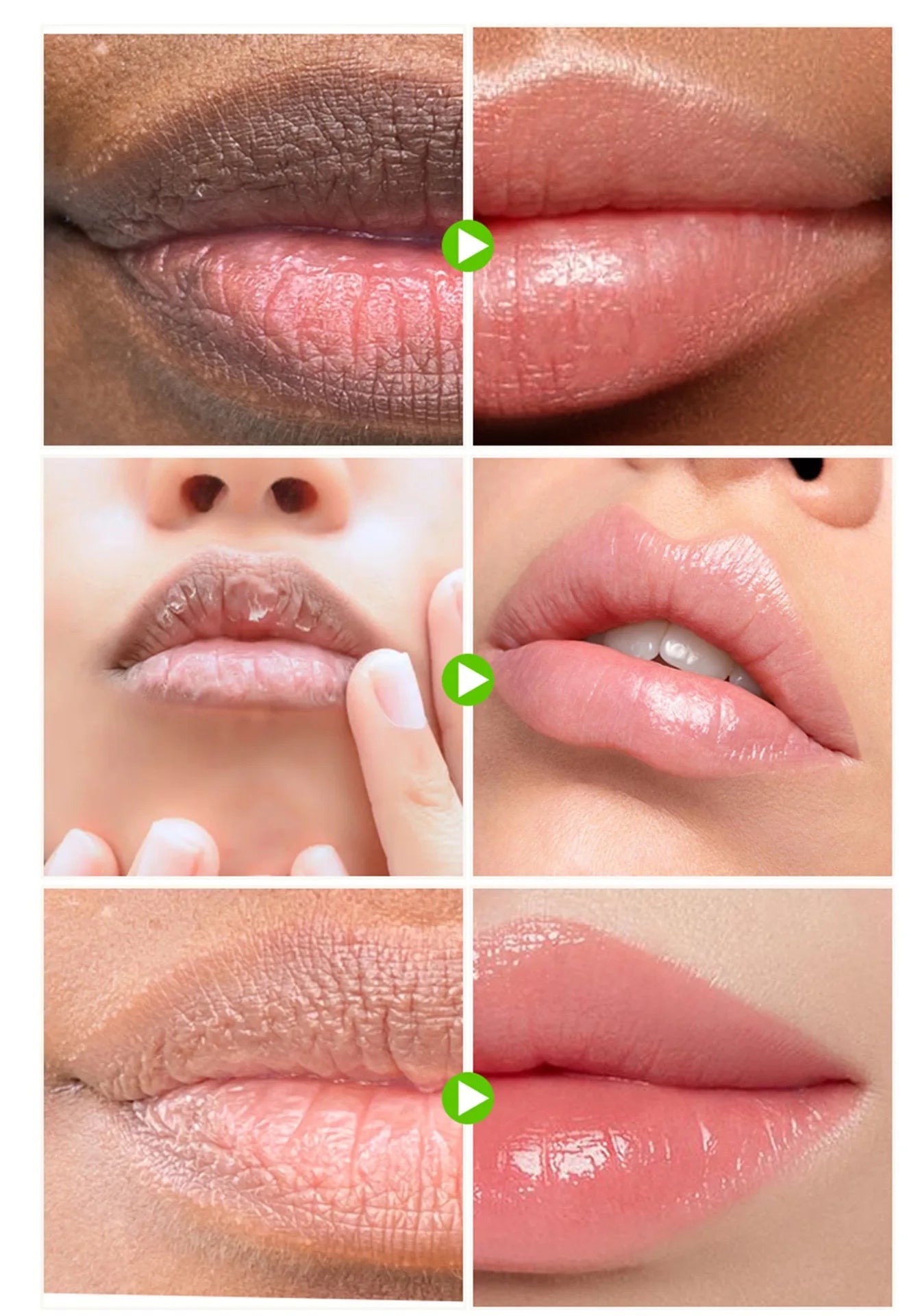 Lip balm to remove dark lip lines reduce melanin glossy ointment moisturizing cream lip care beauty health cosmetics