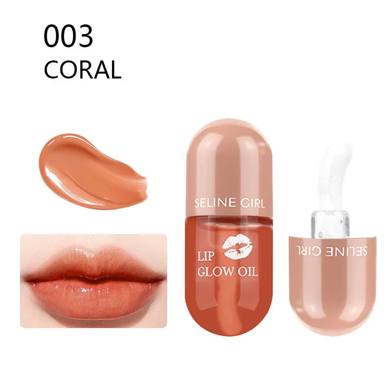 5 colors lip gloss to enhance complexion long-lasting moisturizing easy to color natural three-dimensional lip glaze lip makeup