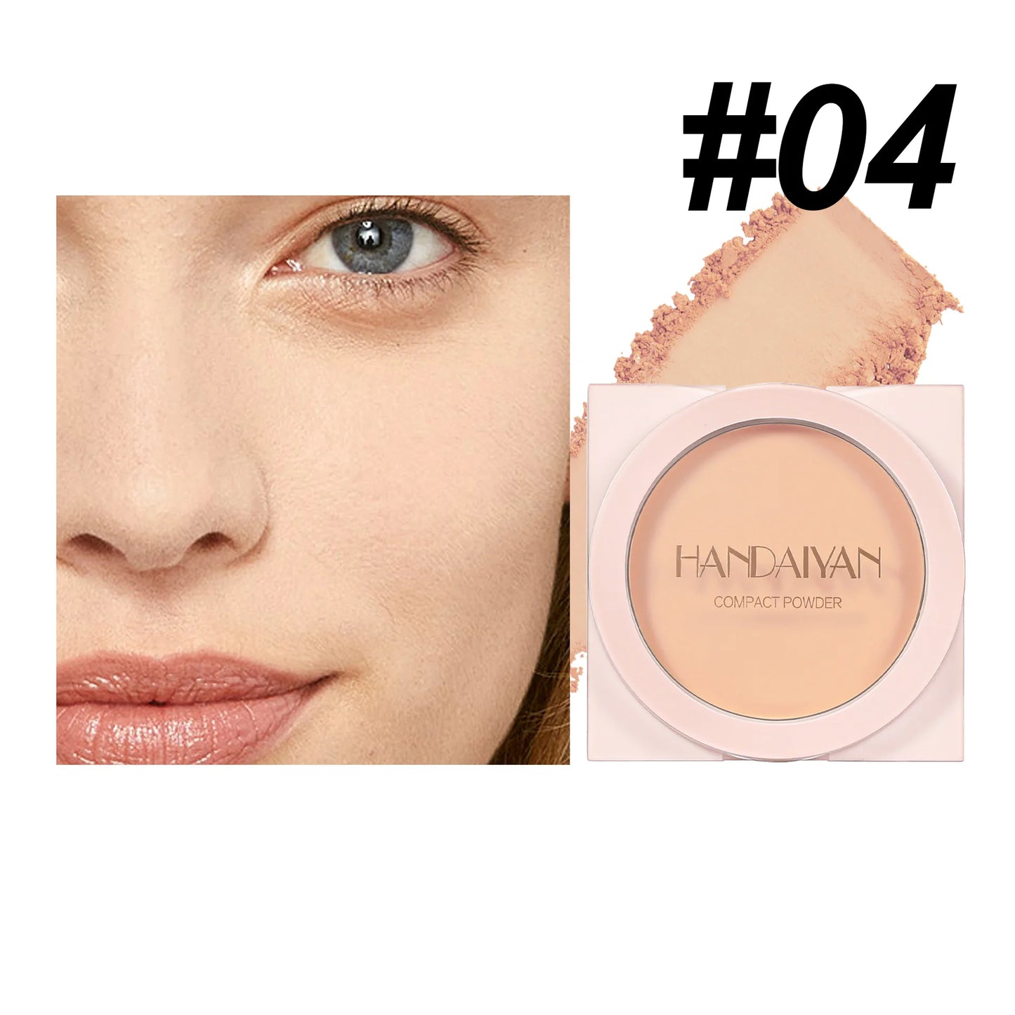 Setting powder concealer waterproof oil control no makeup long-lasting makeup control powder skin-friendly natural cosmetics